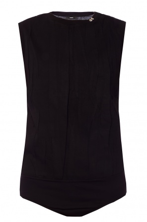 Ruffled bodysuit with a logo, zdjęcie 1 Ruffled bodysuit with a logo od Diesel